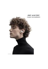 Resim Dunspin Ds-Pro6 Anc&enc Max - Ekranlı Akıllı Bluetooth Kulaklık 
