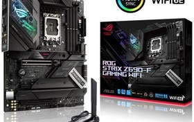 Resim ASUS ROG STRIX Z690-F GAMING WIFI DDR5 M2 PCIe NVME HDMI DP PCIe 16X v5.0 1700p ATX 