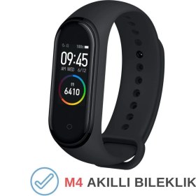 Resim Pazariz Yeni M4 Renkli Ledli Ekran Su Geçirmez Akıllı Bileklik, Adımsayar 