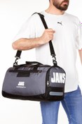 Resim BST BAGS Unisex Siyah Ayakkabı Bölmeli Spor Çanta Fitness Sporcu Çantası Tote Çanta Fitnes Çantası 