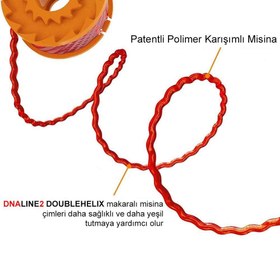 Resim WORX WA0007 1.65mmX5Metre Çift Çıkışlı Duble Helix Spiral Burgulu Yedek Misina 