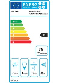 Resim Franke Mythos FCR 925 I TC BK XS Ada Tipi 90 CM Davlumbaz 