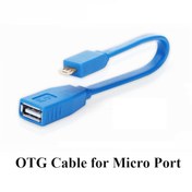Resim Maviaybilisim Micro Usb Flat Slim Otg Kablo - 20cm 