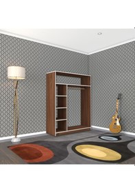 Resim Kenzlife giysi dolabı necmettin 150*120*40 cvz gardırop 