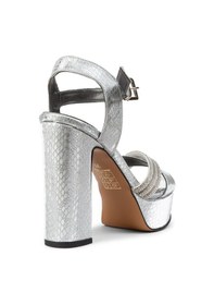 Resim Deery Gümüş Rengi Platform Topuk Kadın Abiye Ayakkabı - K2026zgmsm03 Gümüş 