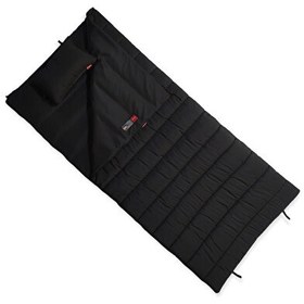 Resim Naturecamp Ursa 350 -15 Derece Geniş Yastıklı Siyah Askeri Uyku Tulumu 