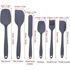 Resim Silikon Spatula ve Fırça Seti 