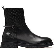 Resim Mammamia Kadın Hakiki Deri Casual Günlük Bot 25k D25kb-8585 Z Siyah Siyah 