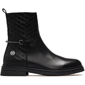 Resim Mammamia Kadın Hakiki Deri Casual Günlük Bot 25k D25kb-8585 Z Siyah Siyah 