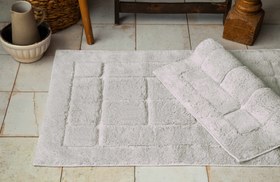 Resim Banyo Paspası - Kare / Antrasit 