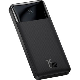Resim Baseus Bipow Overseas Edition Dijital Ekranlı 15W 10.000 Mah Powerbank Siyah 