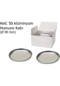 Resim MX 50 Nem Tayin Cihazının Alüminyum Numune Kabı (Ekonomik) 