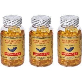 Resim Gold Natural Omega 3.6.9 200 Softgels-3 Kutu 