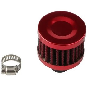 Resim Kırmızı-akzz Araba Modifikasyonu Hava Filtresi Modifikasyonu Küçük Mantar Kafa Hava Filtresi Mantar Kafa 12mm Hava 