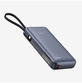 Resim Linktech P131 Premium 130W Dijital Ekranlı Dahili Type-C Kablolu 20000 mAh Powerbank 