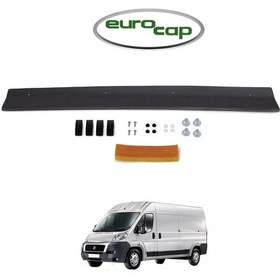 Resim Eurocap Fiat Ducato Ön Kaput Koruma Rüzgarlık 3Mm Abs 2006-2014 