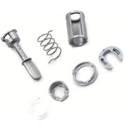 Resim Meridiangoods Aluminum 7 Parca Kapi Kilidi Silindir Tamir Kiti Vw Golf 4 Iv Mk4 A6 Skoda Fabıa 9n 