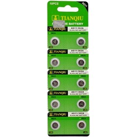 Resim TIANQIU AG-11 ALKALİN LR721H\u002F362A DÜĞME PİL (10LU PAKET)*OXFORD 