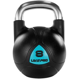 Resim LP8040 8 KG PU Müsabaka Siyah Kettlebell 