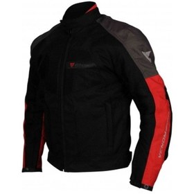 Resim Venom Dynamic Fileli Siyah-Kırmızı Motosiklet Montu 