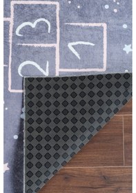 Resim Sare By Seksek Gri Bebek Çocuk Genç Odası Halısı Bebek Çocuk Genç Odası Halısı 