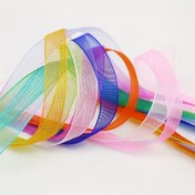 Resim 50 Yard 1 cm Naylon Kurdele - Hediye Paketleme, El İşleri, DIY Projeler için 4 Renk (Beyaz, Bej, Kırmızı, Siyah) - Dayanıklı ve Çok Yönlü Dekoratif Kurdele, Kumaş Malzemeleri, Şeffaf Zarafet, Kolay Bakım 