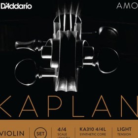 Resim D'Addario KA310L Kaplan 4/4 Keman Teli - Light 