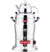 Resim Silverinox Çay Semaveri 16 Lt. Bir Demlik 
