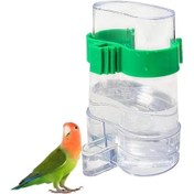 Resim Yaozixa Kuş Otomatik Su Ve Yemleme Seti - Transparan Plastik Kutu - 220ml - Orta Küçük Kuşlar İçin Papağan, Kanarya, Serçe 