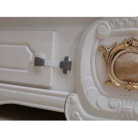 Resim Portakal Safety Dolap Kilidi-Gri 