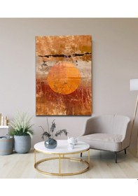 Resim Güneş Ahşap Tablo 4mm 