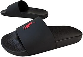 Resim Ralph Lauren Havuz Tarafı PP Kaydırıcılar Siyah 41 