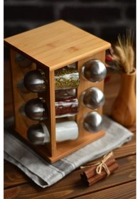 Resim Bambum Fontina Baharatlık 360' Dönebilen 