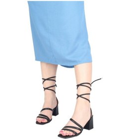 Resim Modabuymus Siyah Günlük Topuklu Sandalet Ayakkabı - Fascınatıon 