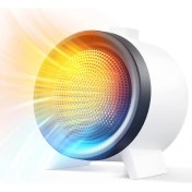 Resim Talent Iç Mekan Kullanımı Için Küçük Alan Isıtıcı, 1000W/700W/DOĞA Rüzgarı, Ptc Hızlı Isıtıcılar Devrilebilir Fan, Ofis Masası Için Abd Tak (Yurt Dışından) 