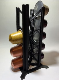Resim Plastik Nespresso Ve Starbucks Uyumlu Kapsül Kahve Standı 