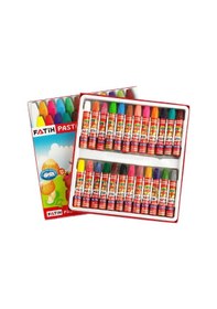 Resim Fatih Pastel Boya Karton Kutu 24 Renk King Size 