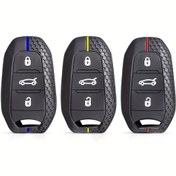 Resim Silikon Araba Anahtar Kılıfı Kılıfı for PEUGEOT, Citroen, Opel ve Diğer Modeller İçin - Kirtlandi 