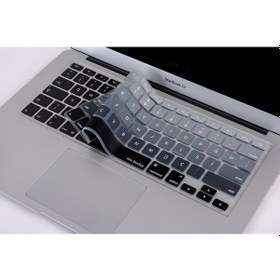 Resim Apple Uyumlu MacBook Air Pro Klavye Koruyucu Us To Tr Ombre Eski Usb Li Model 2008/2017 Yılı İle Uyumlu Lacivert Mavi 