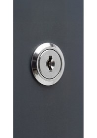 Resim Kilitli Üçlü Metal Ayakkabılık Antrasit Yedek Anahtarlı Antrasit 