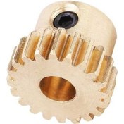 Resim Besthome1 Endüstriyel Robot Pervane Parçası 4304-0006-0020 Model, 20 Dişli, 6mm Daire Delik, 0.8 Modül, Dayanıklı Bakır 