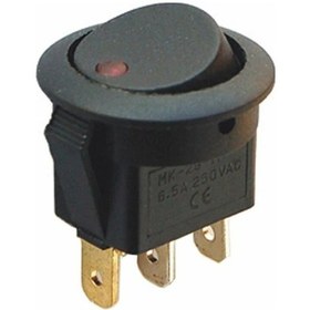 Resim Locway Ic-132a Yuvarlak Nokta Işıklı Anahtar 50 Adet 