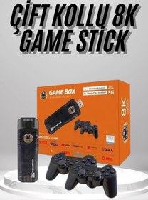 Resim Teknomila GAME BOX 5g 8k Ultra Hd Tv Box + Game Box Android Tv + Oyun Konsolu 2in1 