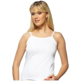 Resim 6 Adet Gümüş Kadın Likralı İp Askılı Atlet Renk Seçenekli 001 