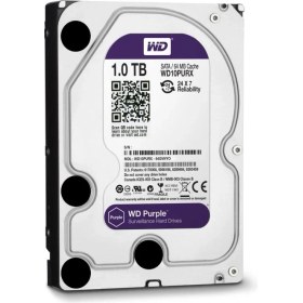 Resim Wd 1tb Purple 3.5" Sata3 5400RPM 64MB 7/24 Güvenlik HDD [WD10PURZ] 