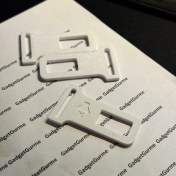 Resim Gadget Gurme Üstün Kalite 3D Baskılı Evcil Hayvan Kemer Tokası Beyaz 4 ADET 