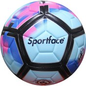 Resim Sf-815 Dikişli Futbol Topu Mavi - Pembe 
