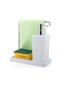 Resim Primanova Luna Mutfak Sıvı Sabunluk Beyaz M-e56-01 