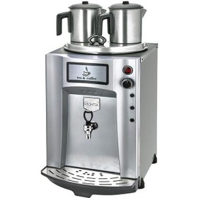 Resim Remta Premium Otomatik Su Alma 23 Litre İki Demlikli Çay Kazanı Makinesi - Gri 