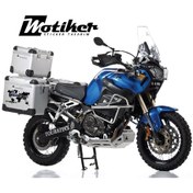 Resim Yamaha Super Tenere Siyah Mavi Çanta Sticker Etiket Modeli 